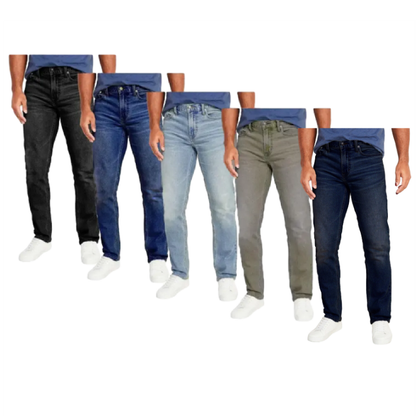 🔥Men's 3-Pack Rebar M4 Relaxed DuraStretch Basic Jeans