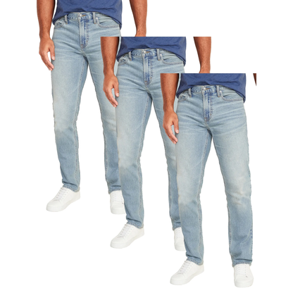 🔥Men's 3-Pack Rebar M4 Relaxed DuraStretch Basic Jeans